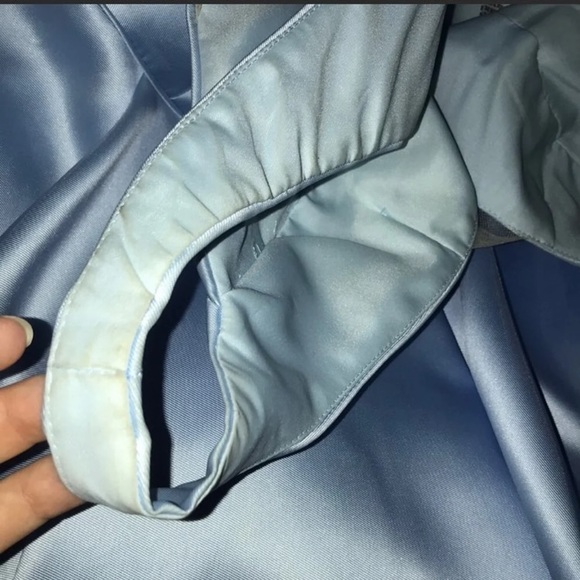 ✨SOLD✨ Blue Sherri Hill homecoming dress 52197 - Picture 6 of 8